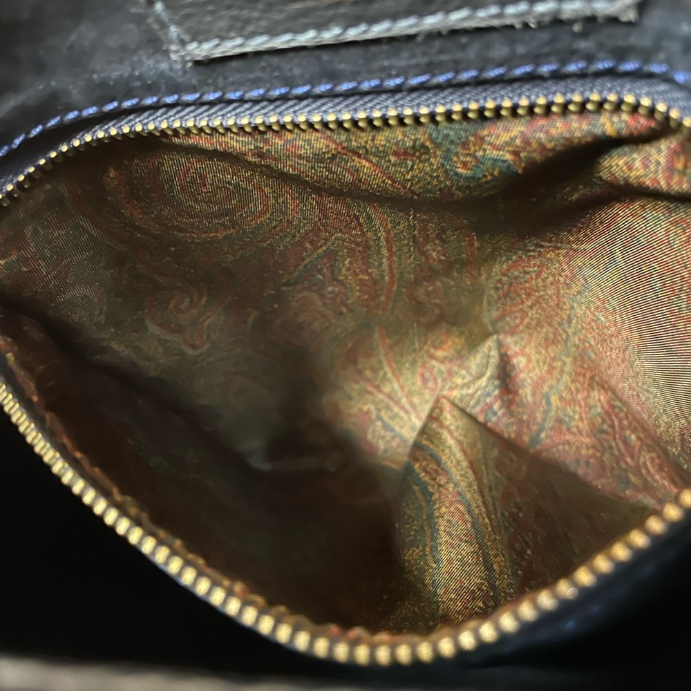Etro Navy Backpack with Structured Design - Picture 9 of 16
